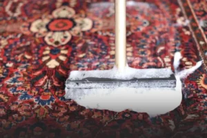 شستن فرش با تاید دستی